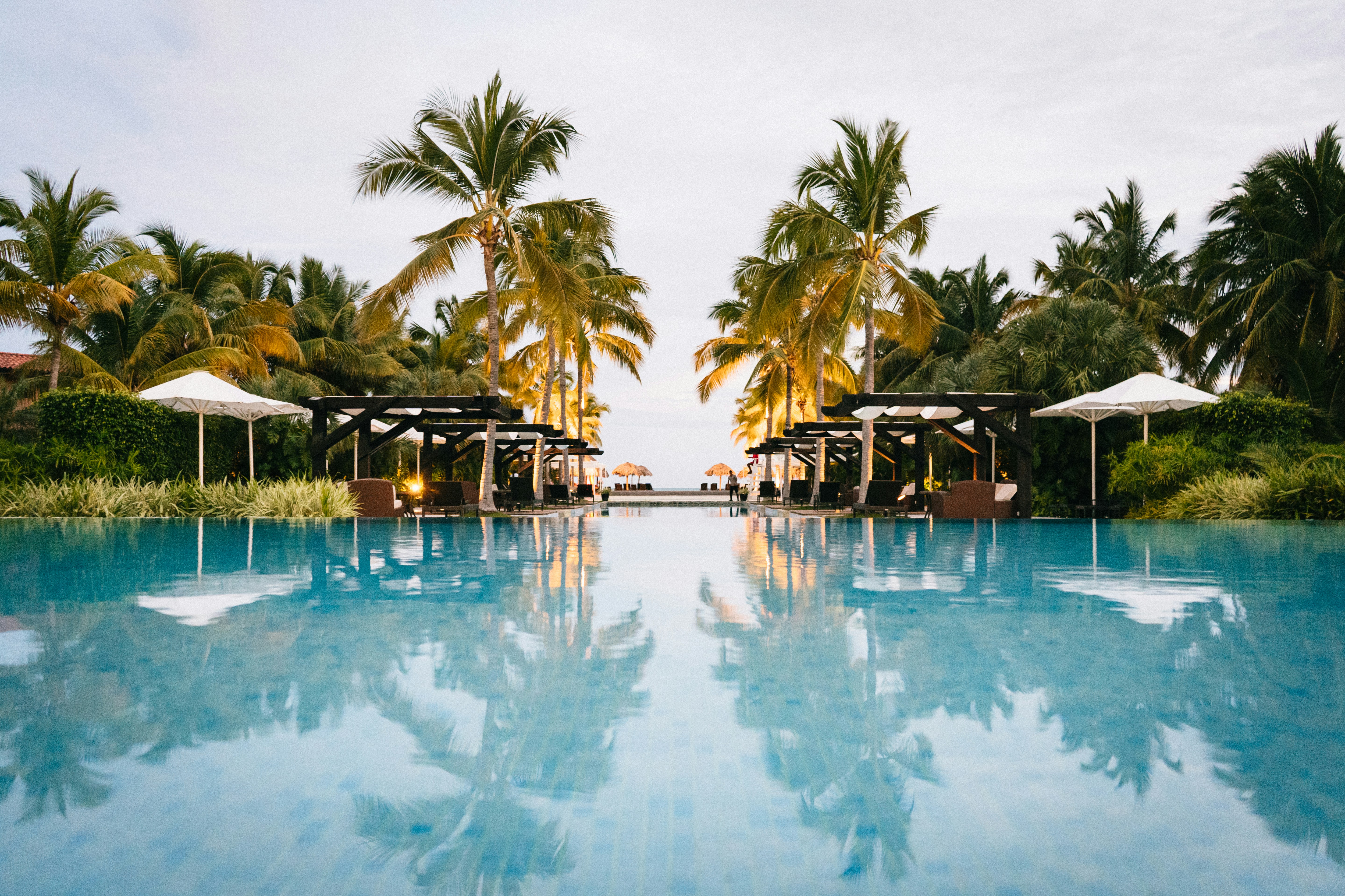 Infinity pool sanctuary
